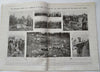 WWI Zeppelin Combat Crash 1916 rare Illustrated UK newspaper complete issue