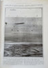 German Military Zeppelin L1 Biplane Danger 1913 rare London Illustrated magazine