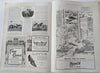 Z4 German Zeppelin Captured by France 1913 rare UK Illustrated magazine complete