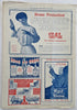 Graf Zeppelin Dirigible Test Flight 1908 rare UK Illustrated News magazine