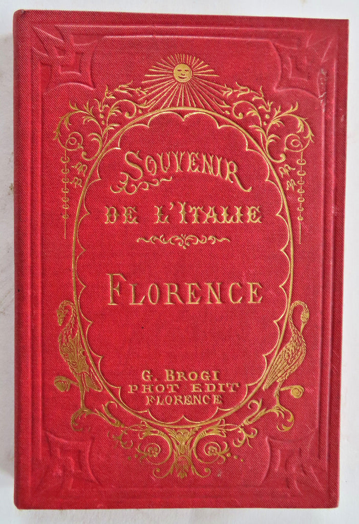 Florence Italy Firenze Italia 1880s pictorial Albumen real photo tourist album