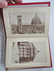 Florence Italy Firenze Italia 1880s pictorial Albumen real photo tourist album