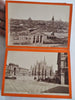 Milan Italy Tourist Souvenir Milano Italia c.1880 pictorial 18 photo views album