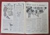 Aviation Cartoon map 1928 Henry Comstock rare Boy's Life mag. cover Scouting