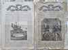 Leffel's Illustrated Mechanical News 1871-73 Ohio rare 1st years run x 12 issues
