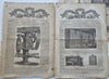 Leffel's Illustrated Mechanical News 1871-73 Ohio rare 1st years run x 12 issues