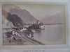 Mont Blanc Switzerland Swiss Alps Souvenir c.1870's albumen 20 photos album