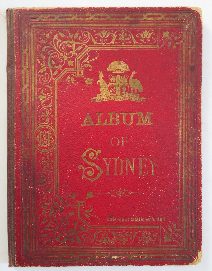 Sydney Australia Travel Souvenir Architectural & City Views c. 1880's view album