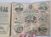 Scotland Caledonian Travel Guide book 1892 Caledonian Railways w/ atlas maps