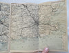 Scotland Caledonian Travel Guide book 1892 Caledonian Railways w/ atlas maps