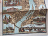 Rhine River Germany Mainz to Cologne Decorative Vignettes c. 1890 panoramic map