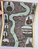 Rhine River Panorama Cologne Mainz Decorative Vignettes c. 1895 souvenir album