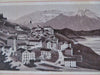 Switzerland Souvenir Album lithographed birds-eye views c. 1890's pictorial book