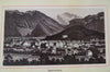 Switzerland Souvenir Album lithographed birds-eye views c. 1890's pictorial book