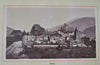 Switzerland Souvenir Album lithographed birds-eye views c. 1890's pictorial book