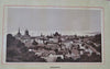 Switzerland Souvenir Album lithographed birds-eye views c. 1890's pictorial book