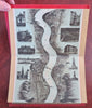 Rhine River Panorama Mainz Cologne Decorative Vignettes c. 1895 souvenir album