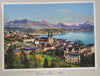 Lucerne Switzerland Uri Schwyz Unterwalden c. 1910 travel souvenir album