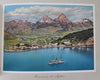 Lucerne Switzerland Uri Schwyz Unterwalden c. 1910 travel souvenir album