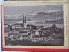 Lucerne Switzerland City Views Street Scenes Lake c. 1890 souvenir photo album