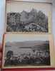Lucerne Switzerland City Views Street Scenes Lake c. 1890 souvenir photo album