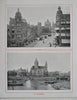 Amsterdam Holland Street Scenes c. 1900 Vlieger fine album many nice photo views