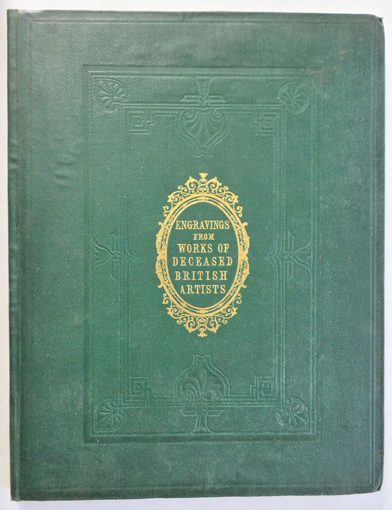 British Artists 30 wood engravings plates 1860 London Art Union illustrated book