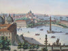 Rome Italy Roma Italia 53 hand colored prints c. 1860's large unique view album