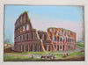 Rome Italy Roma Italia 53 hand colored prints c. 1860's large unique view album