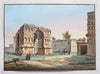 Rome Italy Roma Italia 53 hand colored prints c. 1860's large unique view album
