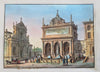 Rome Italy Roma Italia 53 hand colored prints c. 1860's large unique view album