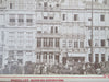 Brussels Belgium Bruxelles albumen photo album c. 1870's w/ 12 city views scenes