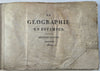 World Cultures & Peoples 1819 rare plate book w/ 26 engravings & old hand color