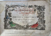 World Cultures & Peoples 1819 rare plate book w/ 26 engravings & old hand color