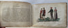 World Cultures & Peoples 1819 rare plate book w/ 26 engravings & old hand color