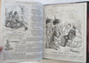 Punch Magazine Volume 30 1856 U.K. leather pictorial bound periodical