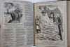 Punch Magazine Volume 30 1856 U.K. leather pictorial bound periodical