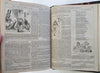 Punch Magazine Volume 30 1856 U.K. leather pictorial bound periodical