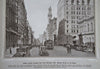 Melbourne Australia 1944 WWII Era Souvenir Album Street Views pictorial book