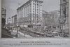 Melbourne Australia 1944 WWII Era Souvenir Album Street Views pictorial book