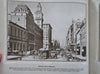 Melbourne Australia 1944 WWII Era Souvenir Album Street Views pictorial book