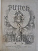 Punch Magazine 1857 U.K. leather pictorial bound periodical wood engravings
