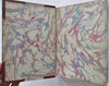 Mark Akenside British Poet Collected Works 1857 scarce leather poetry book
