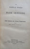 Mark Akenside British Poet Collected Works 1857 scarce leather poetry book