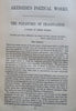 Mark Akenside British Poet Collected Works 1857 scarce leather poetry book