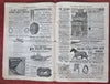 Sailing Ship Spirit of Times 1883 Bedouin Gracie Yacht Racing rare newspaper