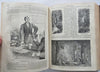 Frank Leslie's Popular Monthly 1885 rare leather book 100's wood engraved images