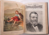 Frank Leslie's Popular Monthly 1885 rare leather book 100's wood engraved images