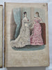 French Fashion w/ 67 lovely hand color plates 1875-76 Revue de la Mode book
