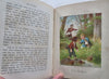 Free Hours German Children's Educational Stories c. 1880 color illustrated book